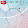 红双喜（DHS）羽毛球拍对拍升级款深凹槽比赛P200炫彩附3球 实拍图