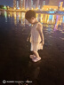 牧童儿童拖鞋夏男宝宝洞洞鞋软底女童卡通洗澡婴幼儿家居鞋萌兔粉160 实拍图