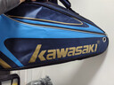 Kawasaki川崎羽毛球包单肩背包网球包男女独立鞋袋羽毛球拍包8327藏青 实拍图