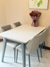 芝华仕（CHEERS）餐桌椅组合岩板可伸缩饭桌现代简约方桌椅子芝华士PT027 PT027餐桌（不含餐椅） 优先发货（详询客服） 实拍图