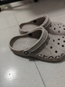 CROCS卡骆驰洞洞鞋贝雅男鞋女鞋轻便耐磨一脚蹬拖鞋休闲鞋|10126 卵石色-2V3 36 /37(220mm) 实拍图
