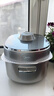 美的（Midea）低脂浓香电压力锅5L自动排气2200W猛火IH智能预约112KPa高压0涂层4-6人母婴316L饭煲MY-S8国家补贴 实拍图