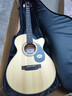 萨伽（SAGA） 吉他 民谣初学萨迦木吉他sf600男女学生新手入门萨嘎乐器 40英寸SA600C原木色A桶缺角 实拍图