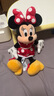 迪士尼（Disney）经典米奇米妮毛绒玩偶玩具大号公仔抱枕儿童生日送女生情侣礼物 米妮红色中号 实拍图