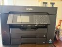 爱普生 A3 A4彩色喷墨打印机一体机 WF-7840 自动双面打印复印扫描传真手机无线办公广告商用铜版纸硬纸 WF-7840【无线四合一+A3自动双面】打印厚纸 套餐二：1250ML连供加墨+10瓶 实拍图