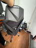 黑白调P4 Pro人体工学电脑椅子办公椅可躺午休椅电竞椅久坐舒适老板椅 耀黑(2D腰托+155°带脚托可躺） 实拍图