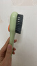 加液鞋刷⭐居家多功能加液鞋刷家用按压式软毛洗衣清洁洗鞋刷不伤 绿色鞋刷【单个装/送挂钩】 实拍图