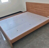 全友家居 北欧原木风板式床次卧室家用1.8米×2米现代简约双人床家具 实拍图