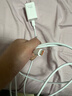 华为（HUAWEI）6A数据线充电线 USBType-C转USBType-C/线长1.8m/高品质线芯原装 白色CC800 实拍图