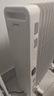 美的（Midea）【白玉】取暖器/电暖器/电暖气家用/烤火炉/13片节能速热/电热油汀/油酊/加热器/烘衣加湿HYX22N 实拍图