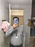罗蒙（ROMON）纯棉牛津纺长袖衬衫男春秋中青年时尚职业工装衬衣1085灰色43 实拍图