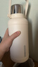 九阳（Joyoung）保温杯316L不锈钢大容量男女士水杯户外运动便携茶杯大肚杯1.6L白 实拍图