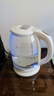 美菱（MeiLing）电水壶1.7L高硼硅玻璃烧水壶热水壶家用电热水壶MH-WB02 实拍图