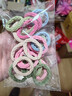 高弹力无接缝发圈不伤发新款海盐蓝多巴胺皮筋扎头发头绳高马尾 多巴胺混装【20条】五颜六色 实拍图