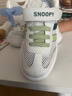SNOOPY史努比童鞋儿童运动鞋冬季男女童保暖二棉轻便小白鞋2867粉色32 实拍图