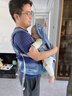 纽贝乐新生婴儿背带腰凳前后两用0-36个月宝宝多功能横抱娃神器释放双手 蓝色【多种抱法，0-36个月适用】 均码 实拍图