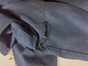 优衣库女装防风拉链连帽外套/内里摇粒绒户外防水472150 09 黑色 L /160/88A 实拍图