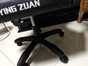 甄严选电竞椅办公椅家用舒适久坐直播座椅老板椅转椅人体工学椅电脑椅子 三代升降扶手-黑武士+乳胶 实拍图