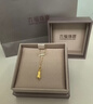 六福珠宝足金好事花生黄金吊坠女款挂坠不含项链送礼 计价 L01GTBP0007 0.86克(含工费90元) 实拍图