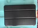 CangHua iPad mini5/4保护套 2019款7.9英寸保护壳苹果平板电脑三折支架超薄全包防摔皮套 CK22-黑色 实拍图
