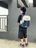 迪士尼书包小学生男生1-3年级减负减压轻便双肩包儿童护脊书包女生 1-3年级藏青色小号 实拍图
