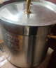 欧乐多（Olodo）德国304不锈钢桶加厚圆桶大汤桶汤锅复底大容量卤肉锅家用大米桶 特厚304金耳汤桶 30cm 实拍图