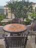 凤朝皇户外桌椅欧式庭院铸铝餐桌椅套装室外别墅露天阳台休闲茶桌椅组合 东方明珠丨全铸铝丨升级可拆装 实拍图