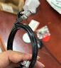 绿联六类网线 千兆网络宽带线 CAT6类家用电脑监控扁平网线 8芯双绞成品跳线 10米 黑色50178 实拍图