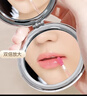 黎倾迷你双面放大化妆镜随身携带折叠梳妆小镜子便携手持公主镜圆镜 实拍图