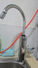 奥克斯（AUX）电热水龙头热水器加热水龙头快速热水变频恒温厨房下进水 【大屏数显】电镀银+漏保插头+万向喷头 实拍图