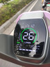立马电动摩托车M8远航版90公里长续航电动车1500W高速电摩铅酸电池72V20Ah外卖上班代步电瓶车浪漫紫 实拍图