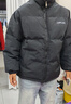 赵八亿加厚棉服男士新款冬季晋江面包羽袄子绒服潮牌冲锋棉衣男士外套男 黑色（加厚保暖） L （100-115斤穿） 实拍图
