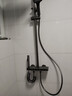 浪鲸恒温淋浴花洒套装钢琴花洒全套增压自洁沐浴器精铜浴室淋雨器 基础款【枪灰恒温】增压雨淋 实拍图