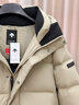 迪桑特（DESCENTE）迪桑特SKI STYLE系列HEAT NAVI男女款长款鹅绒运动羽绒服 男子BR-棕色-D5491SDJ55 M (男170/女165) 实拍图