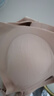 嫚熙（EMXEE）哺乳内衣孕妇文胸喂奶前开扣聚拢有型怀孕期胸罩 【肤色】2mm轻薄杯清凉排湿 XL 实拍图