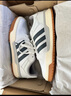 adidas ENTRAP美式校园风运动少年感复古篮球风板鞋男女阿迪达斯 白色/蓝色   40 实拍图