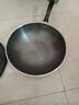 【抄低价高品质】不粘锅炒锅食品级不锈钢蜂窝炒锅电磁炉煤气灶用 单层钢单面屏【无盖】 36cm 实拍图