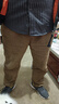 马登工装美式复古垂感灯芯绒长裤子男秋冬新款直筒修身显瘦男士休闲裤 卡其色 L 实拍图