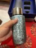 SIMELO纯钛保温杯男女士户外便携泡茶杯随行钛水杯 生日礼物330ml 实拍图