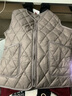 陌飘羽绒棉马甲男轻薄秋冬打底保暖背心坎肩内胆棉袄内穿宽松大码外套 卡其色 M 90-115斤 实拍图