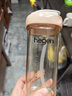 HEGEN海格恩吸管杯儿童水杯学饮杯奶瓶1-3-6岁直饮吸管婴儿宝宝保温杯 【独立抓握】 330ml 吸管杯-浪漫紫 实拍图