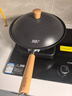 苏泊尔（SUPOR）有钛铁不粘炒锅 无涂层锤纹铁锅燃气电磁炉【厨房好物】EC32AYT02 实拍图
