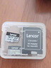 雷克沙（Lexar）128GB TF（MicroSD）存储卡 C10 U3 V30读速100MB/s 行车记录仪内存卡 安防监控专用高度耐用 实拍图