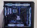 雷利酷冰霜护甲棱镜4代PRO积木风扇360/240ARGB神光同步一体式CPU水冷散热器多平台扣具智能数显无限镜 冰霜护甲 HK 360黑色【无风扇版本】 实拍图