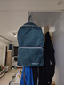 回力户外旅行背包男轻便旅游登山包通勤可折叠小双肩包女防水皮肤包 灰绿色加大款 实拍图