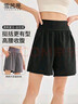雪茜曼瑜伽运动短裤女高腰收腹五分裤宽松透气速干跑步健身普拉提春夏 实拍图