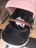 酷贝乐（coballe）婴儿推车可坐可躺轻便折叠双向高景观婴儿车新生儿宝宝bb手推车 珀尔里粉（轻巧便携+遮阳防蚊） 实拍图