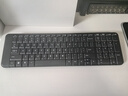 罗技（Logitech）MK220 键鼠套装 无线键鼠套装 办公键鼠套装  多媒体键鼠套装 带无线2.4G接收器 黑色 实拍图