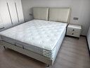 林氏家居真皮床主卧大床双人床1.5米1.8米高箱储物床现代风格简约PC012 烟灰色【高脚床】可选配护脊垫 1.5米x2米 床+床垫+床头柜*1 实拍图