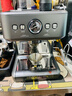 Barsetto【品牌补贴15%】咖啡机百胜图M3家用小型意式全半自动浓缩萃取蒸汽打奶泡一体机半商用 M3石墨黑标配 实拍图